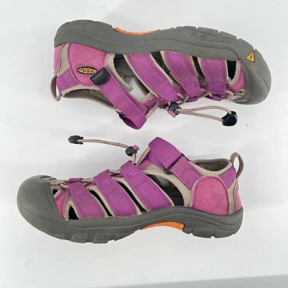 Keen Newport H2 Youth Sport Sandals – Purple Waterproof Hiking Size 4 (#1006571)